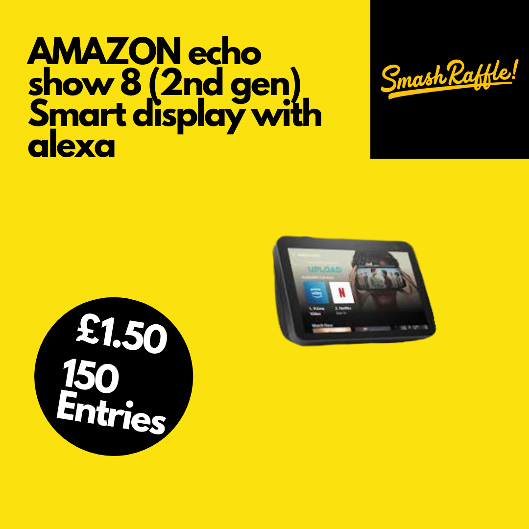 AMAZON Echo Show 8 (2nd Gen) Smart Display with Alexa